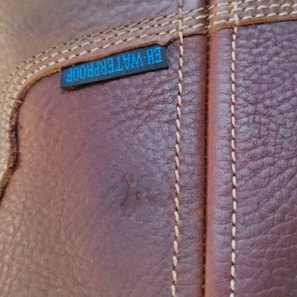 Steel Blue Heeler men's 8.5 cowboy style steel toed work boots 813945 brown - Picture 15 of 15